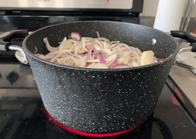 red onions french onion soup